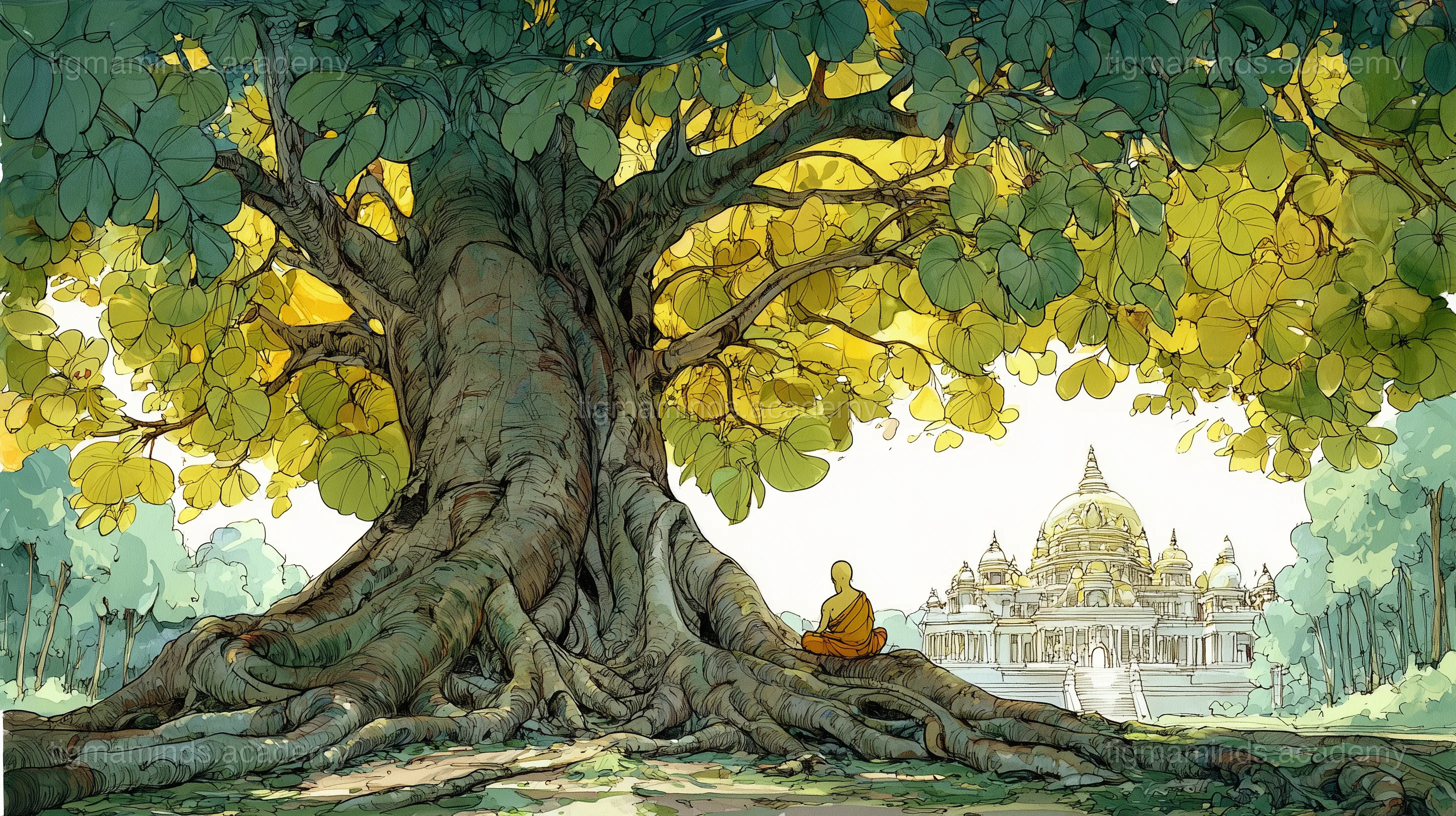 The Bodhi Tree That Never Dies