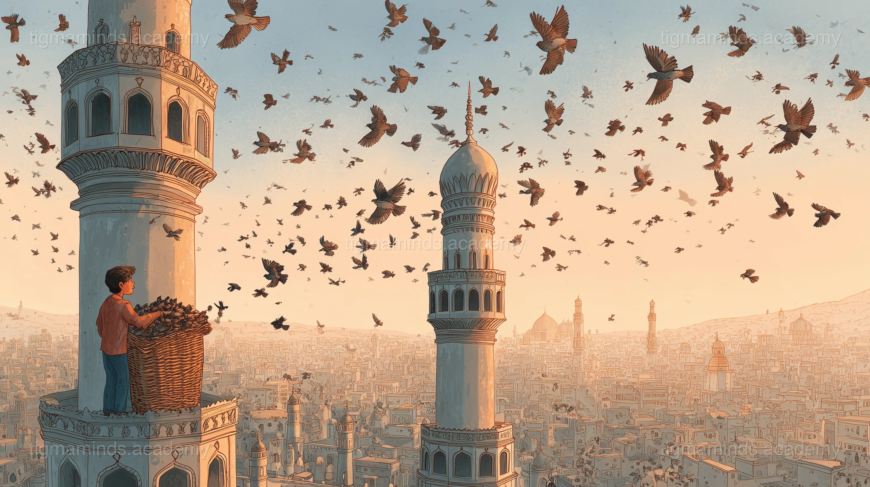 The Pigeons of Charminar