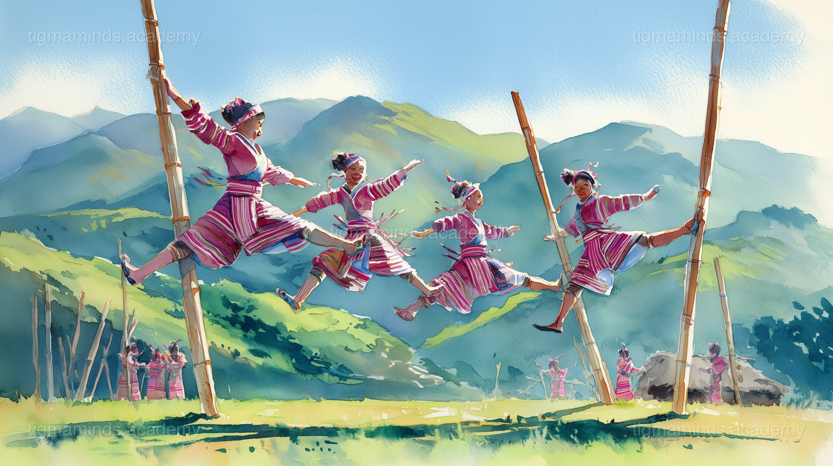 The Bamboo Dance of Mizoram