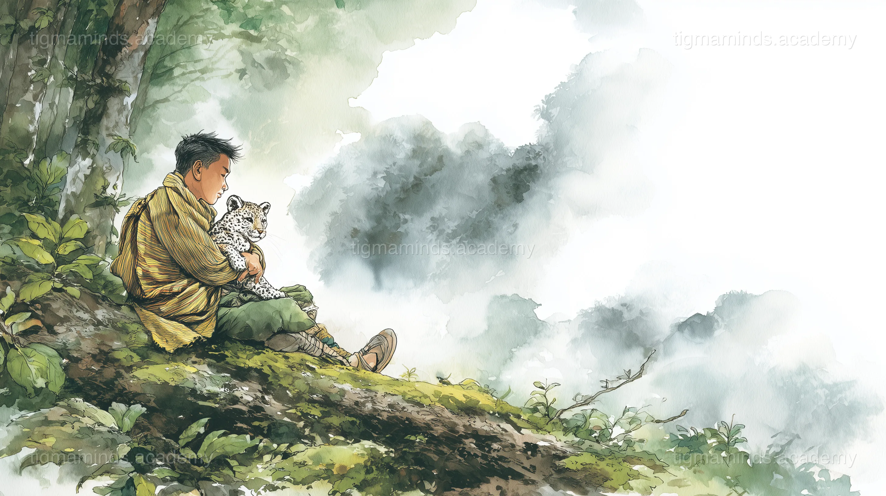 The Boy Who Befriended a Clouded Leopard
