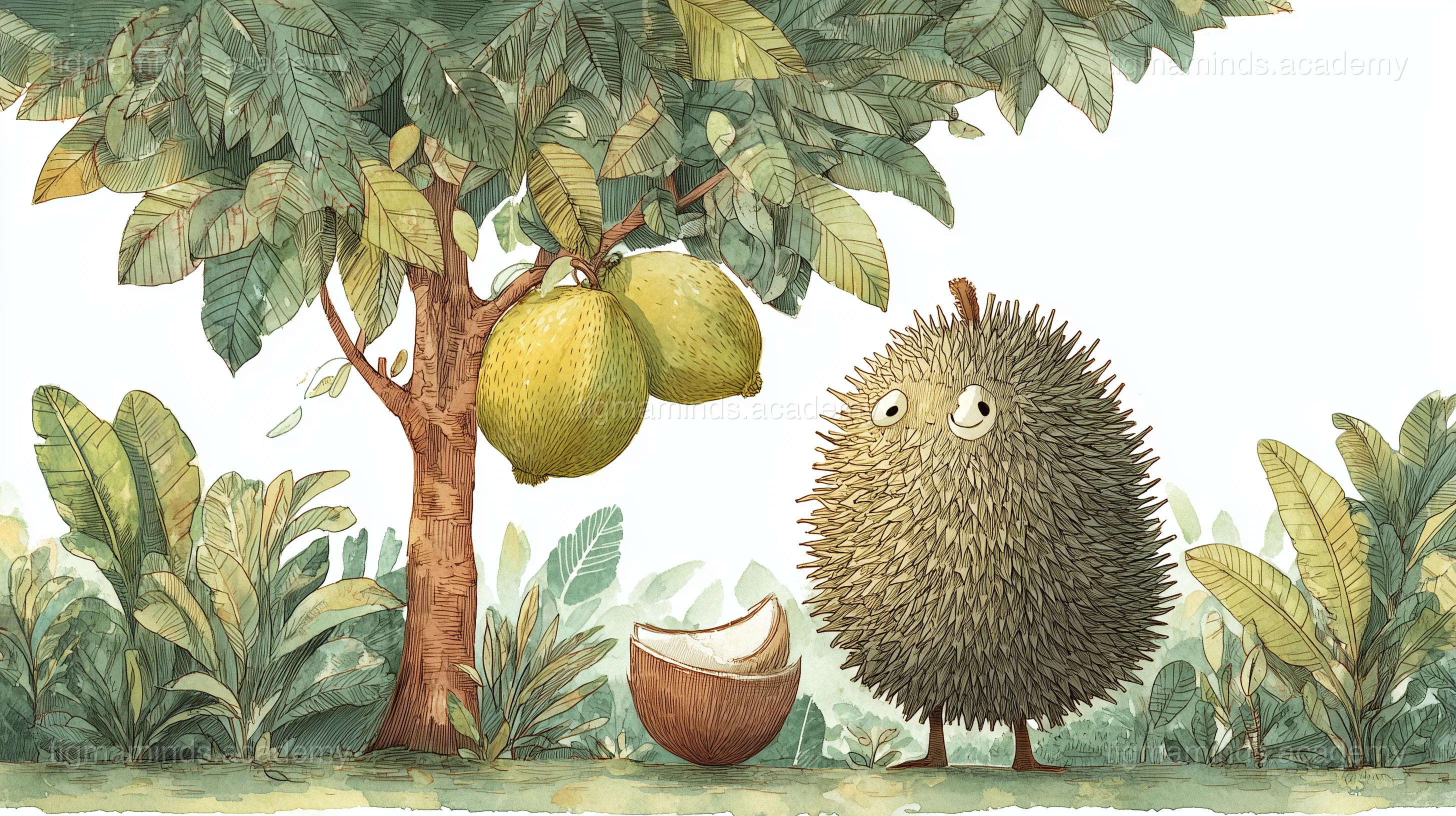 The Coconut That Wanted to Be a Jackfruit