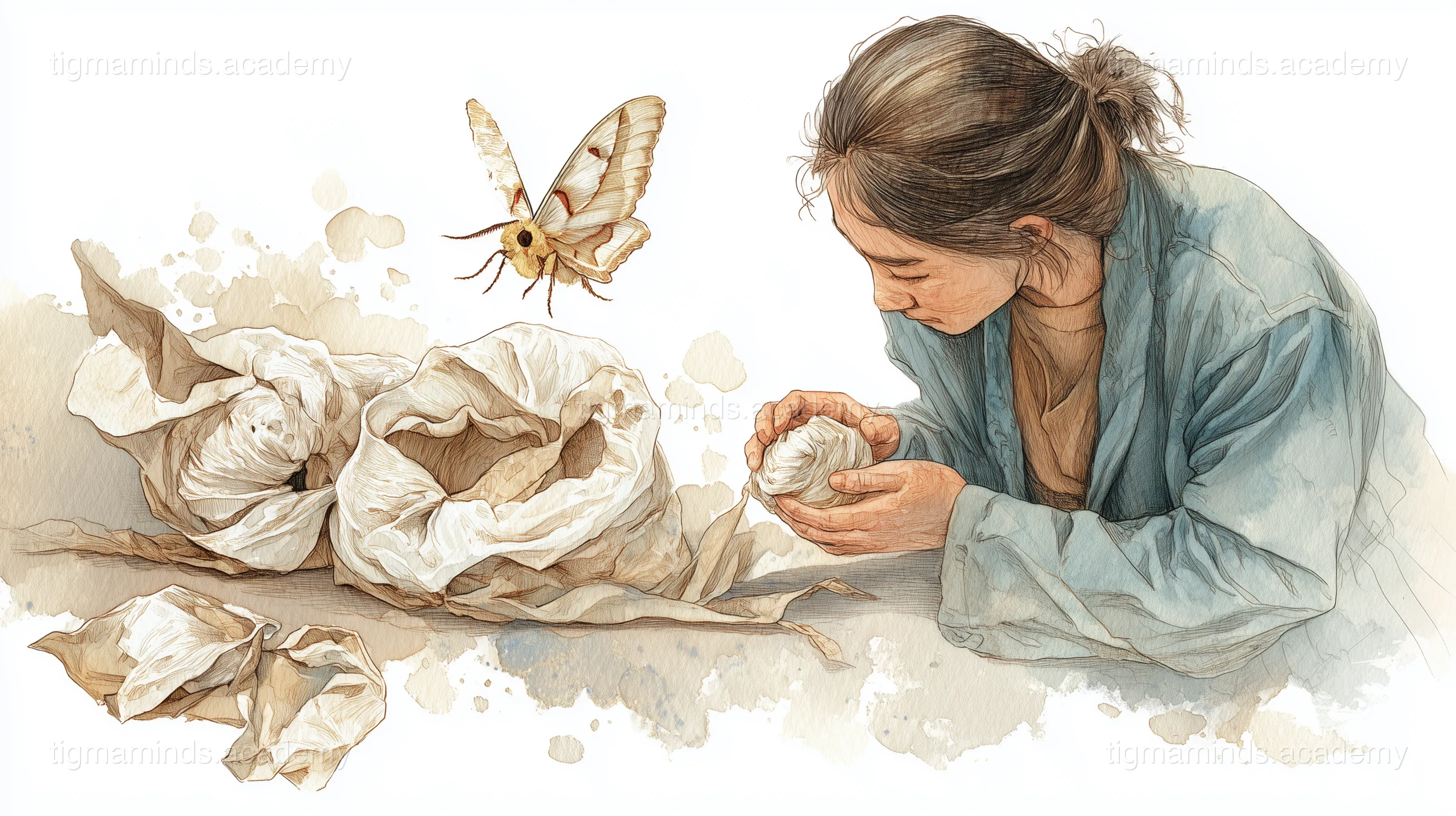 How the Eri Silk Moth Found Peace