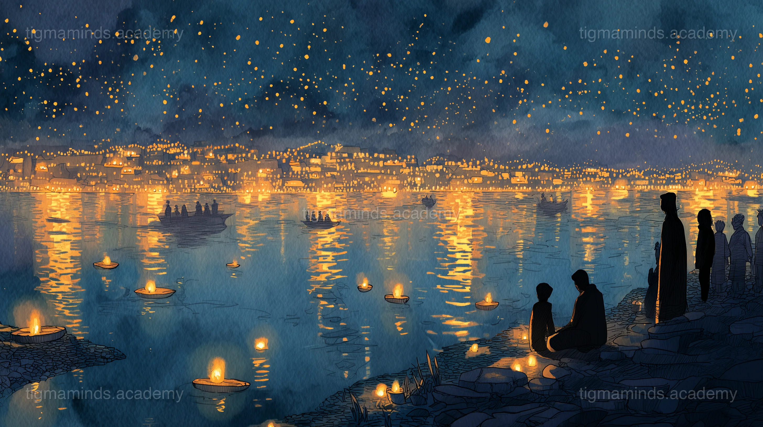 The Festival of Lights on the River