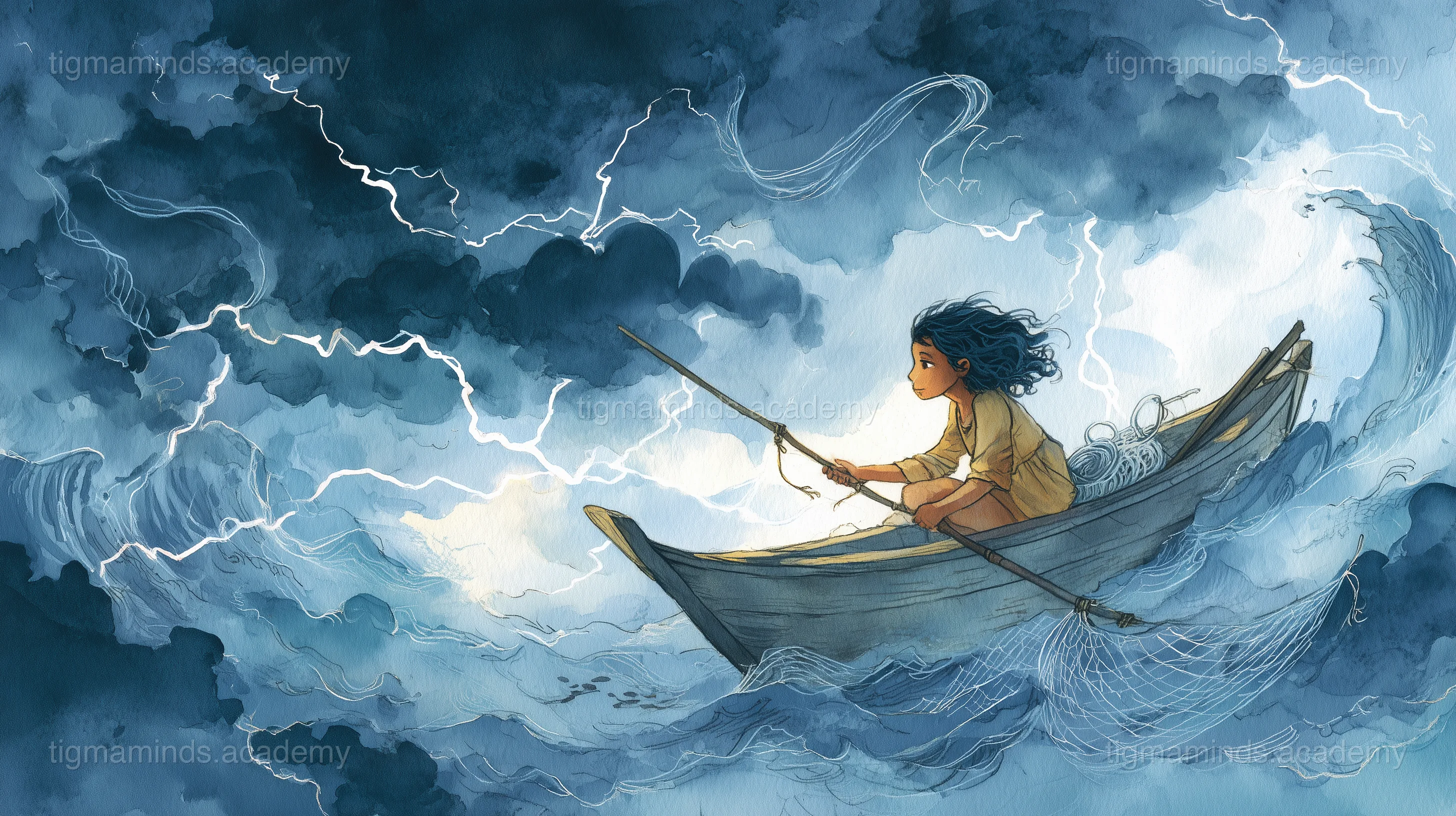 The Fisherman's Daughter and the Storm