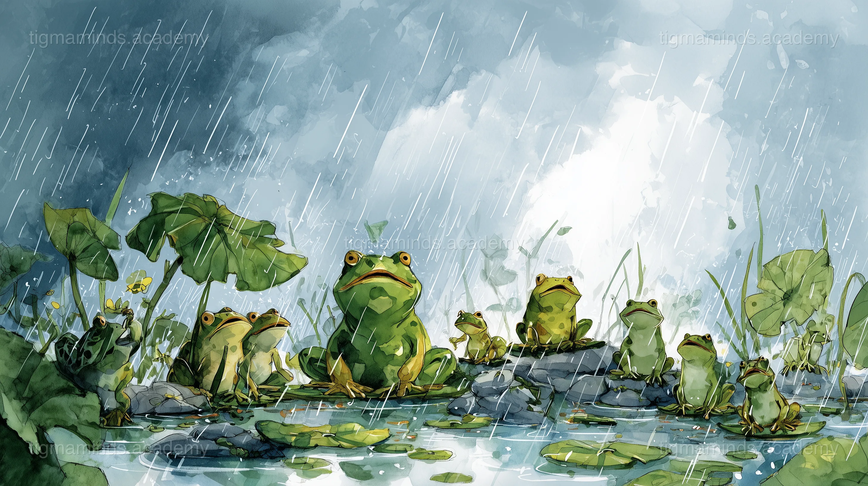 Why Frogs Sing After Rain