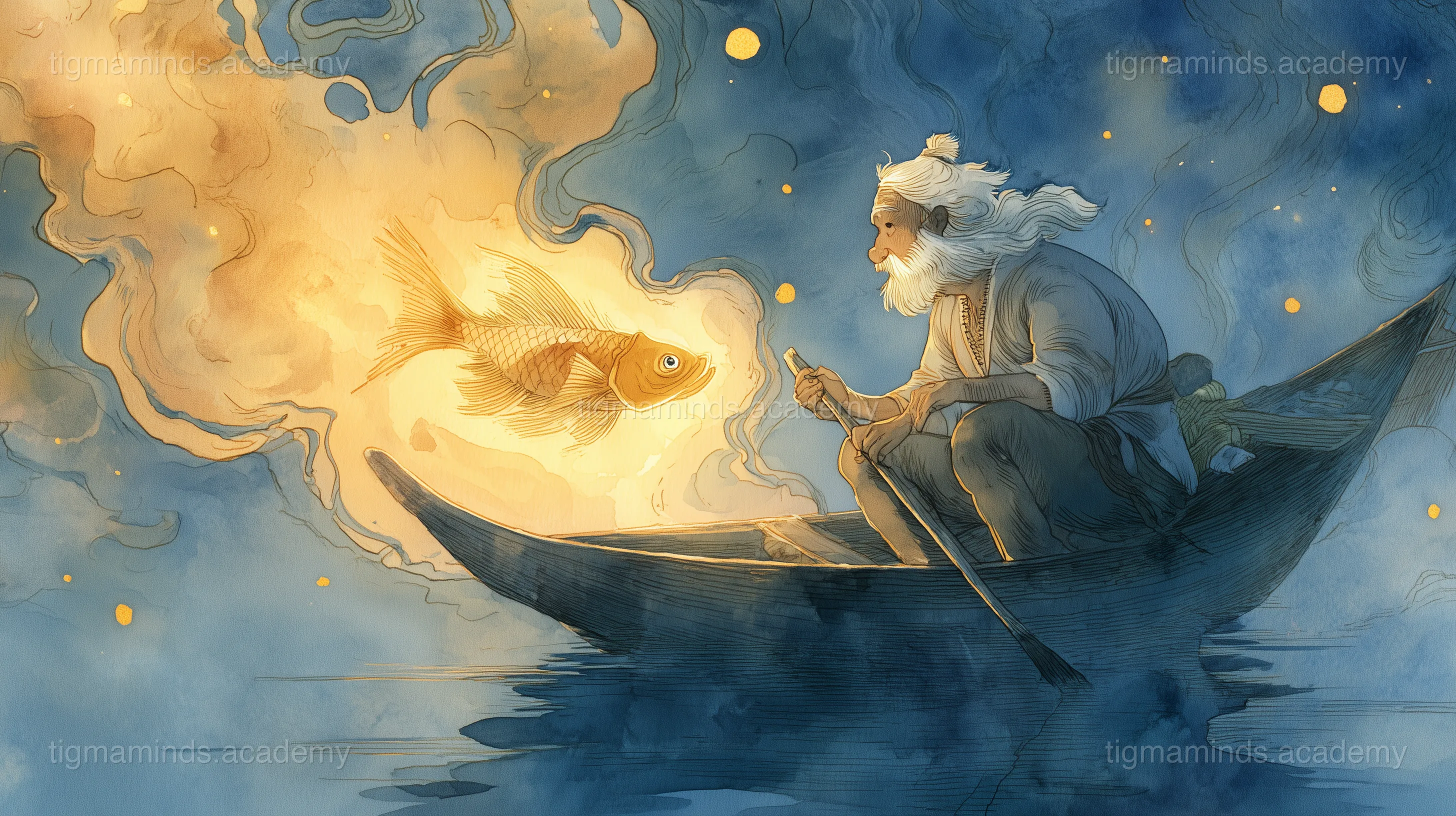The Old Fisherman and the Golden Hilsa