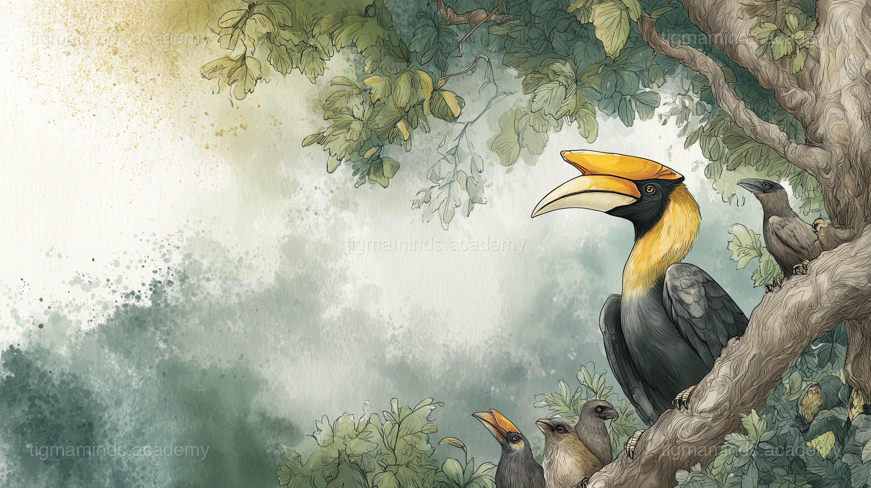 The Hornbill's Crown