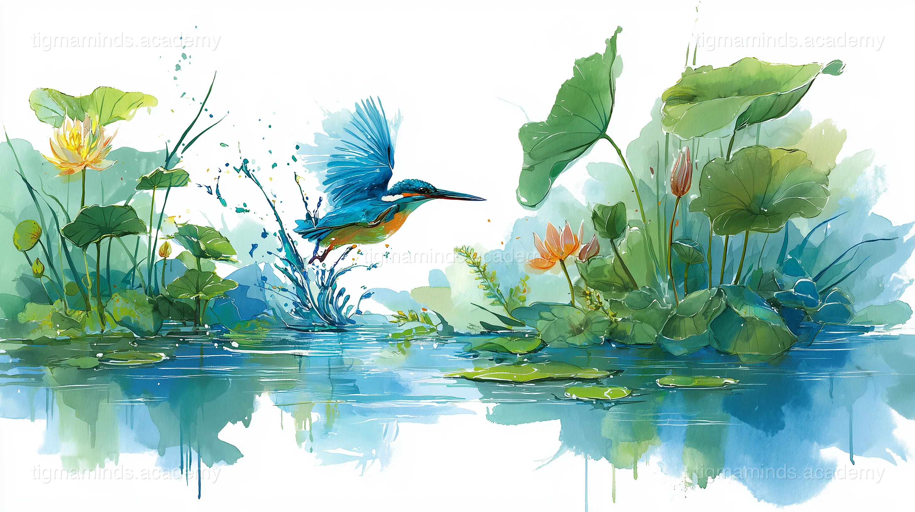 Why the Kingfisher Has a Blue Coat