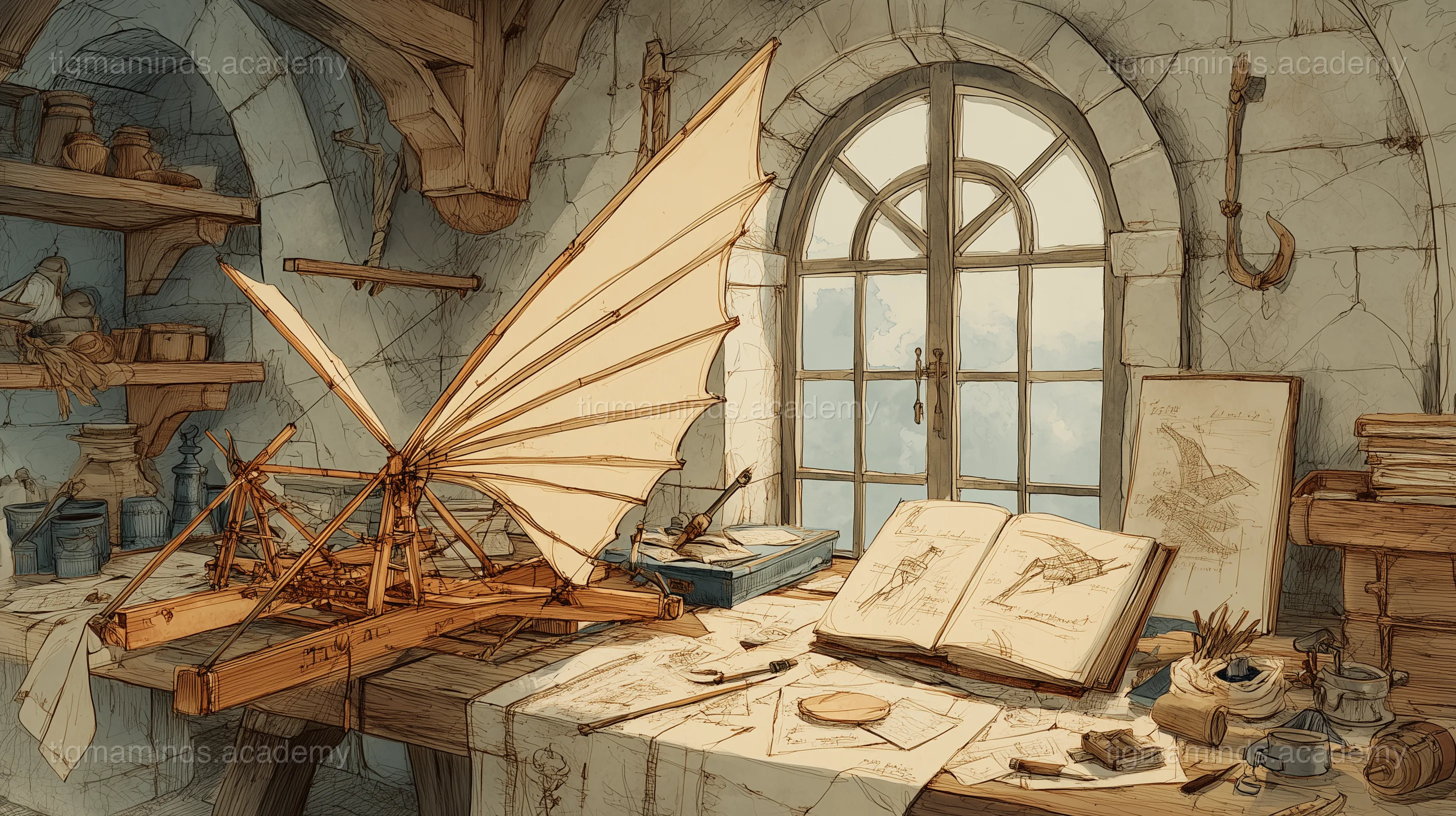 Leonardo's Flying Machines