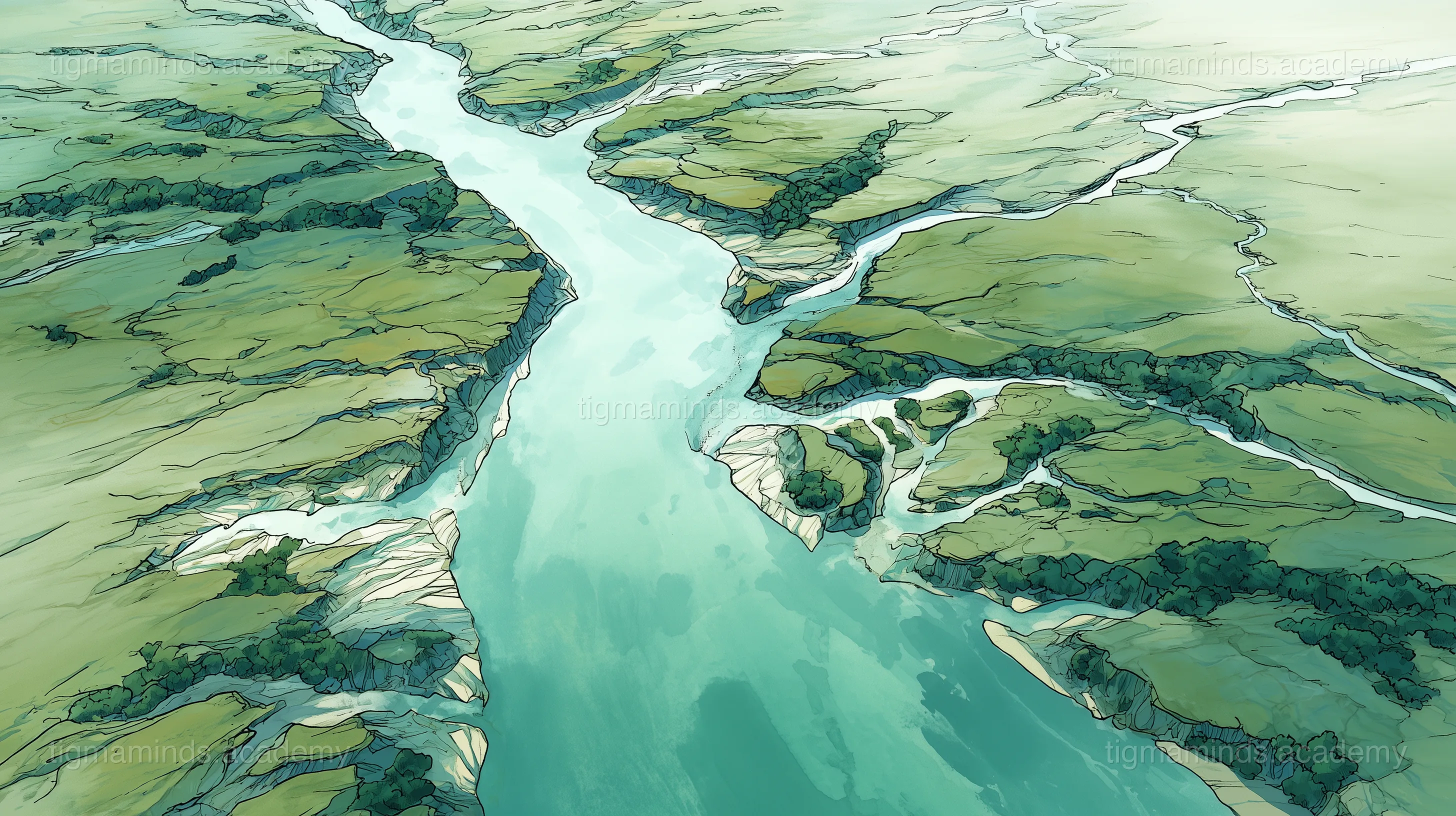 The Little River That Joined the Big One