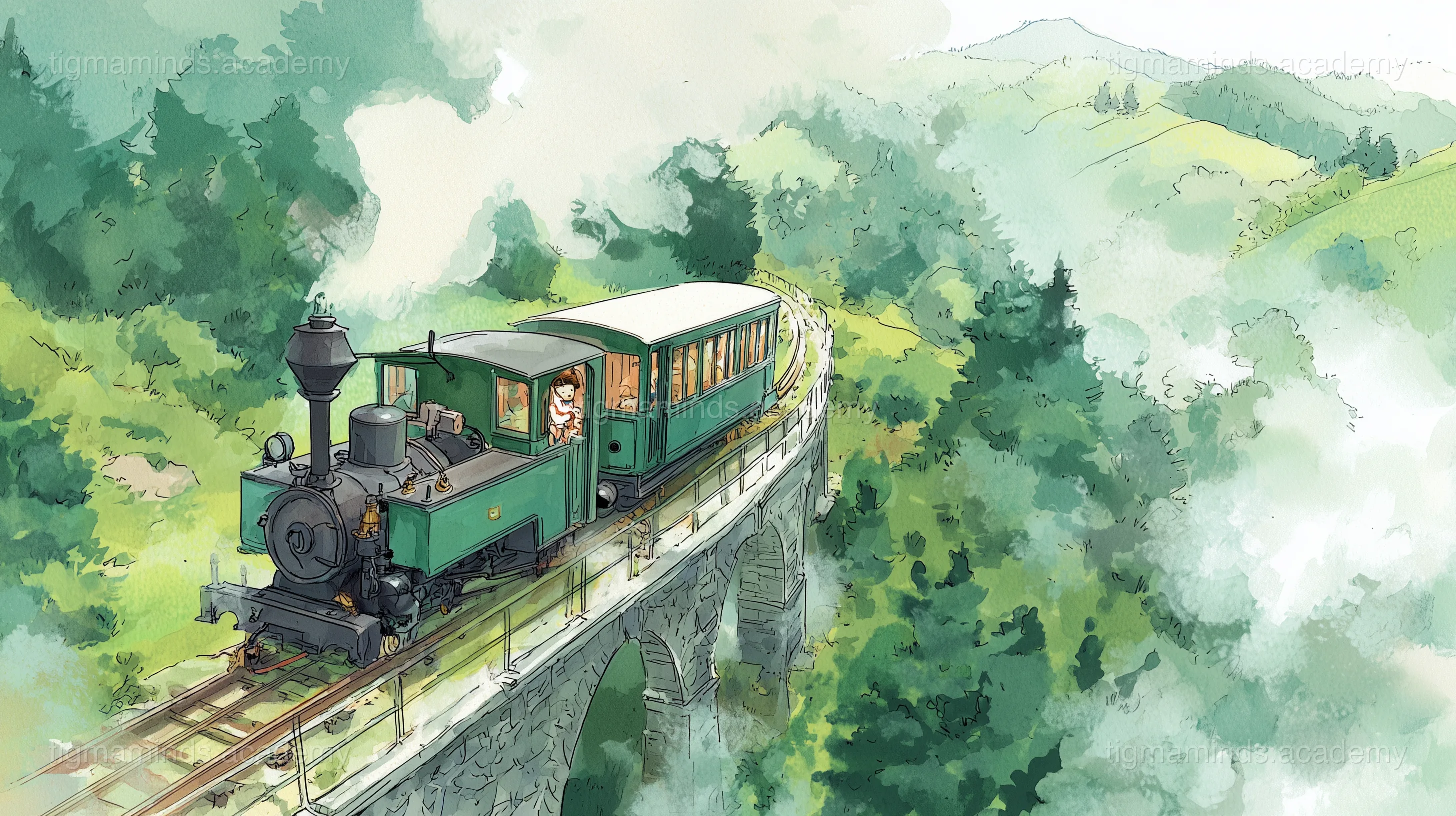 The Little Train of the Hills