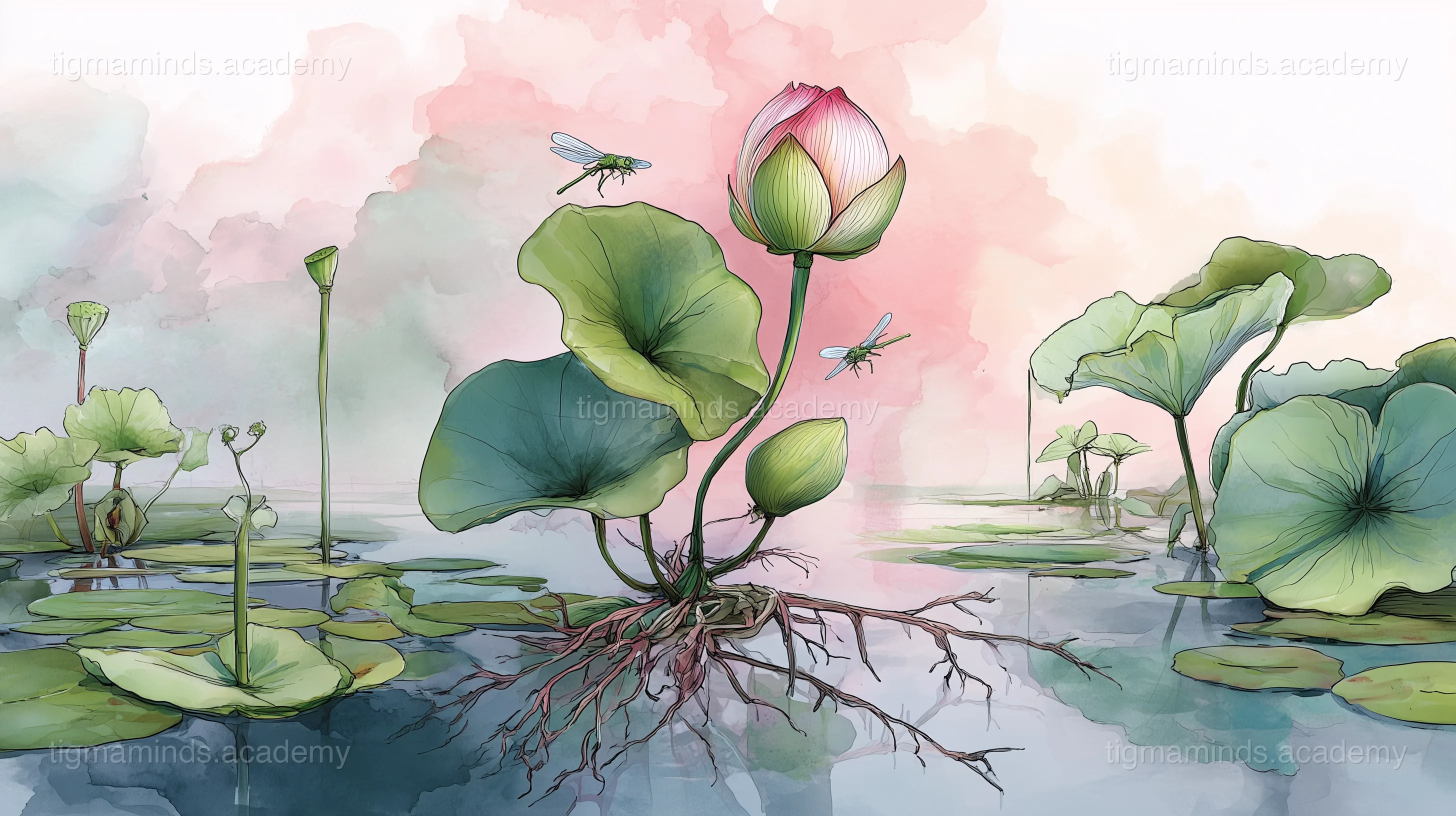 How the Lotus Learned to Float
