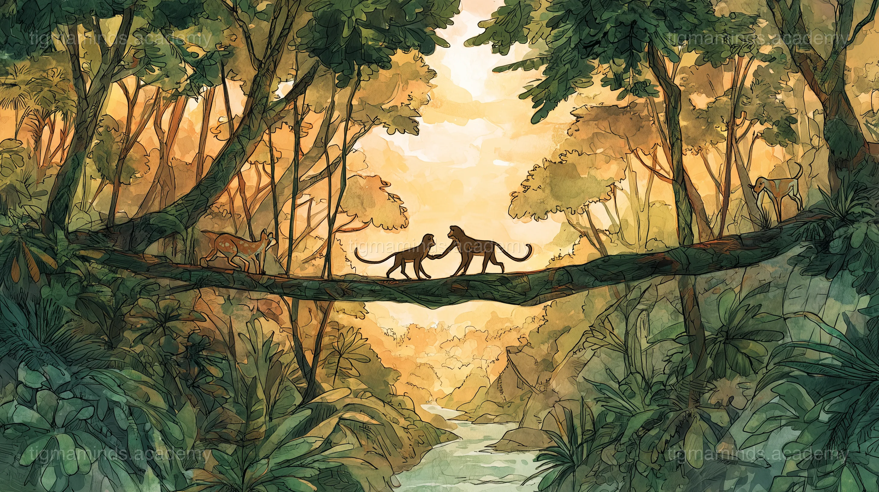 The Monkey Bridge of Namdapha