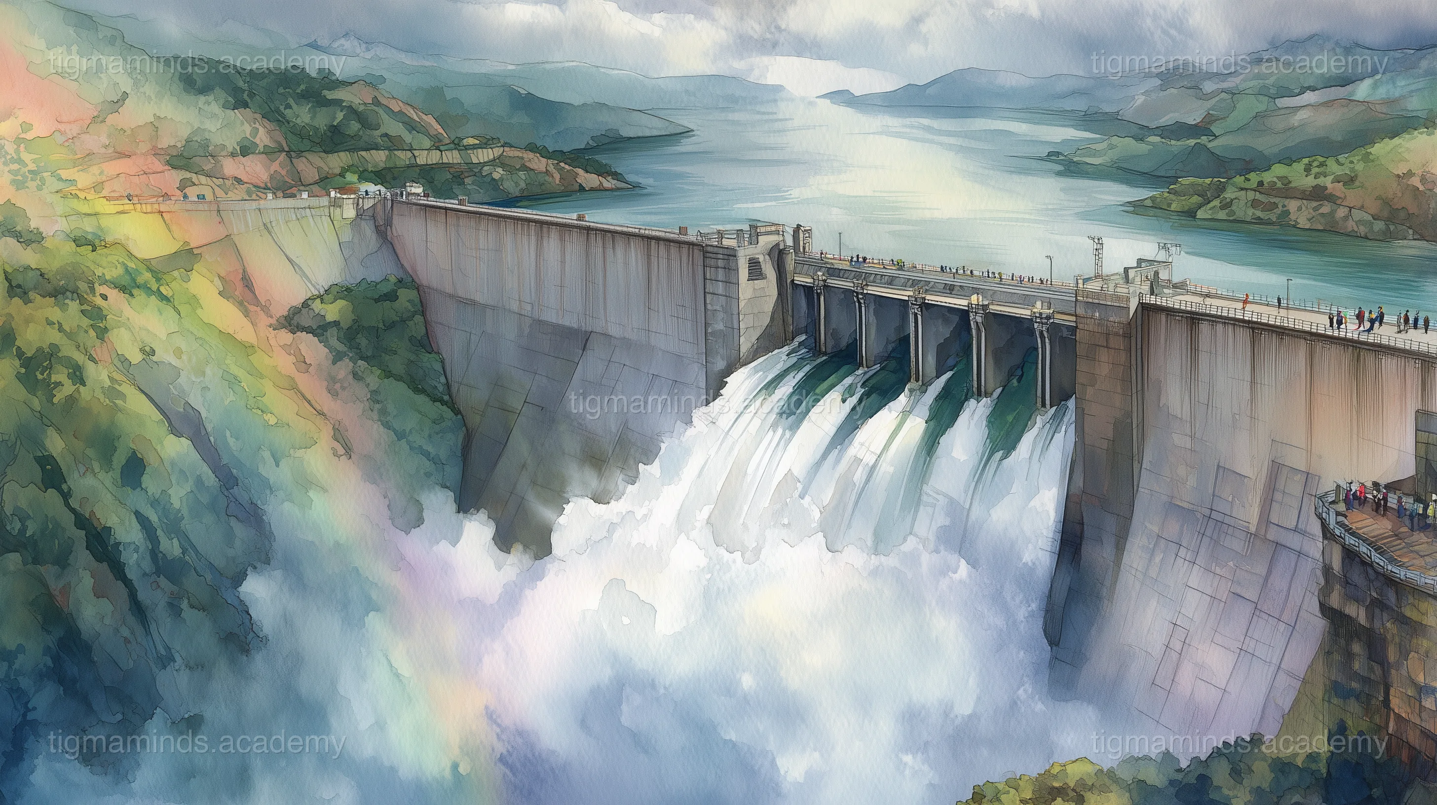 The Dam at Nagarjuna Sagar