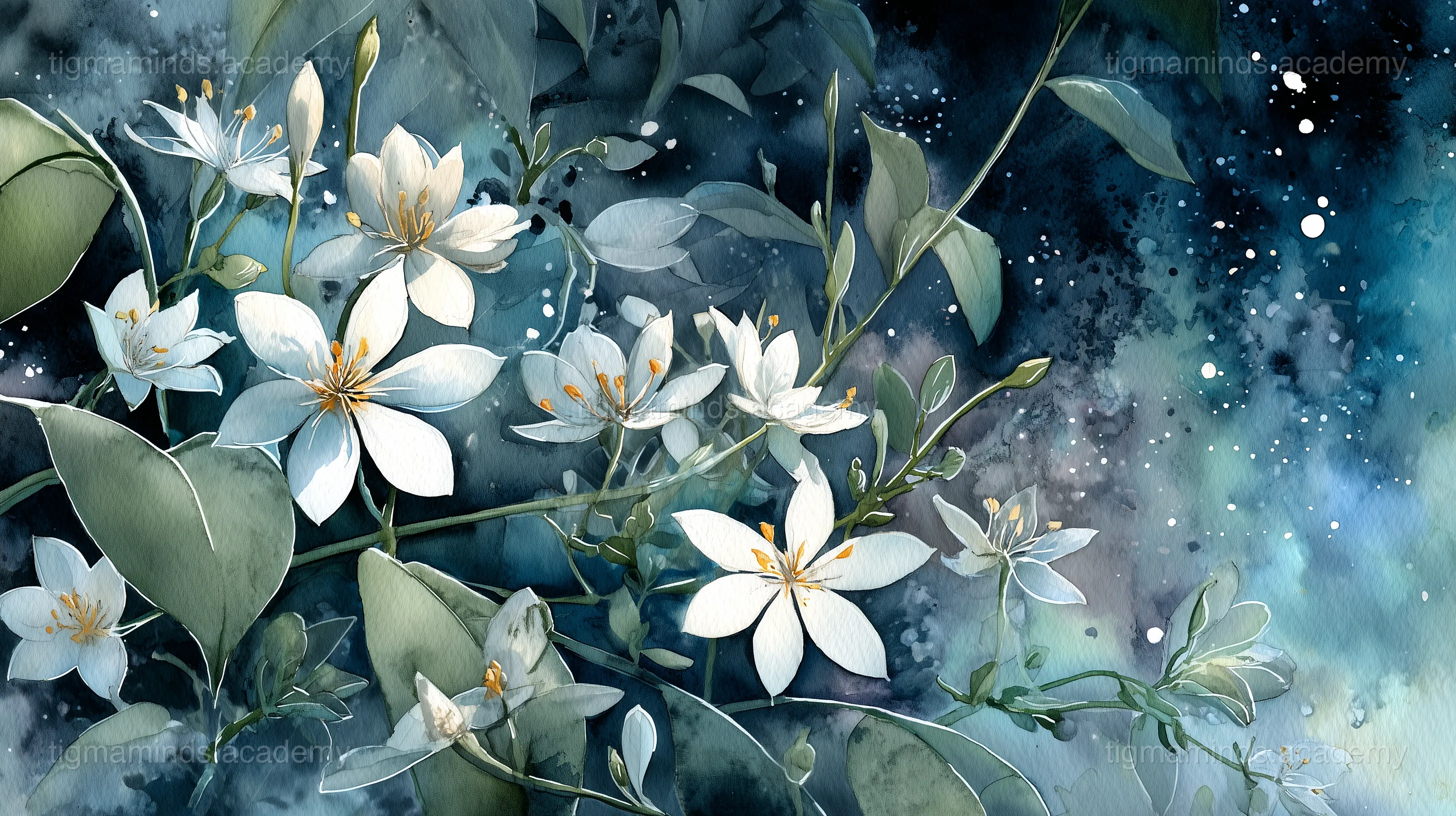 Why the Night Jasmine Blooms After Dark