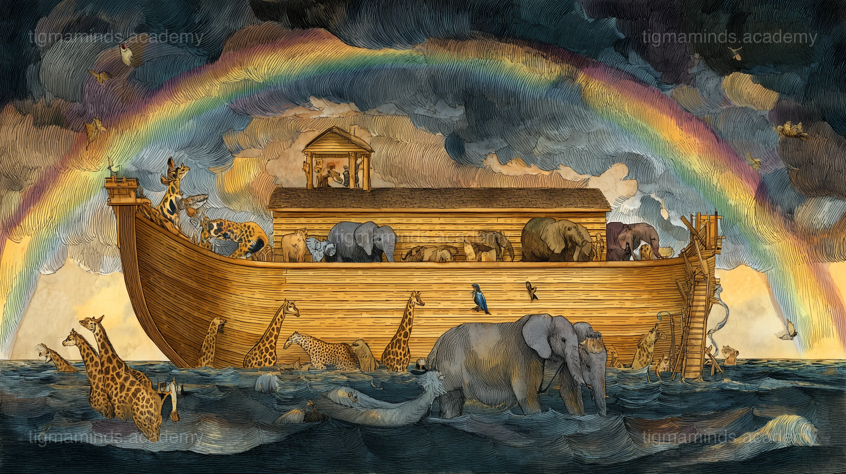 Noah's Ark β Floating a Zoo