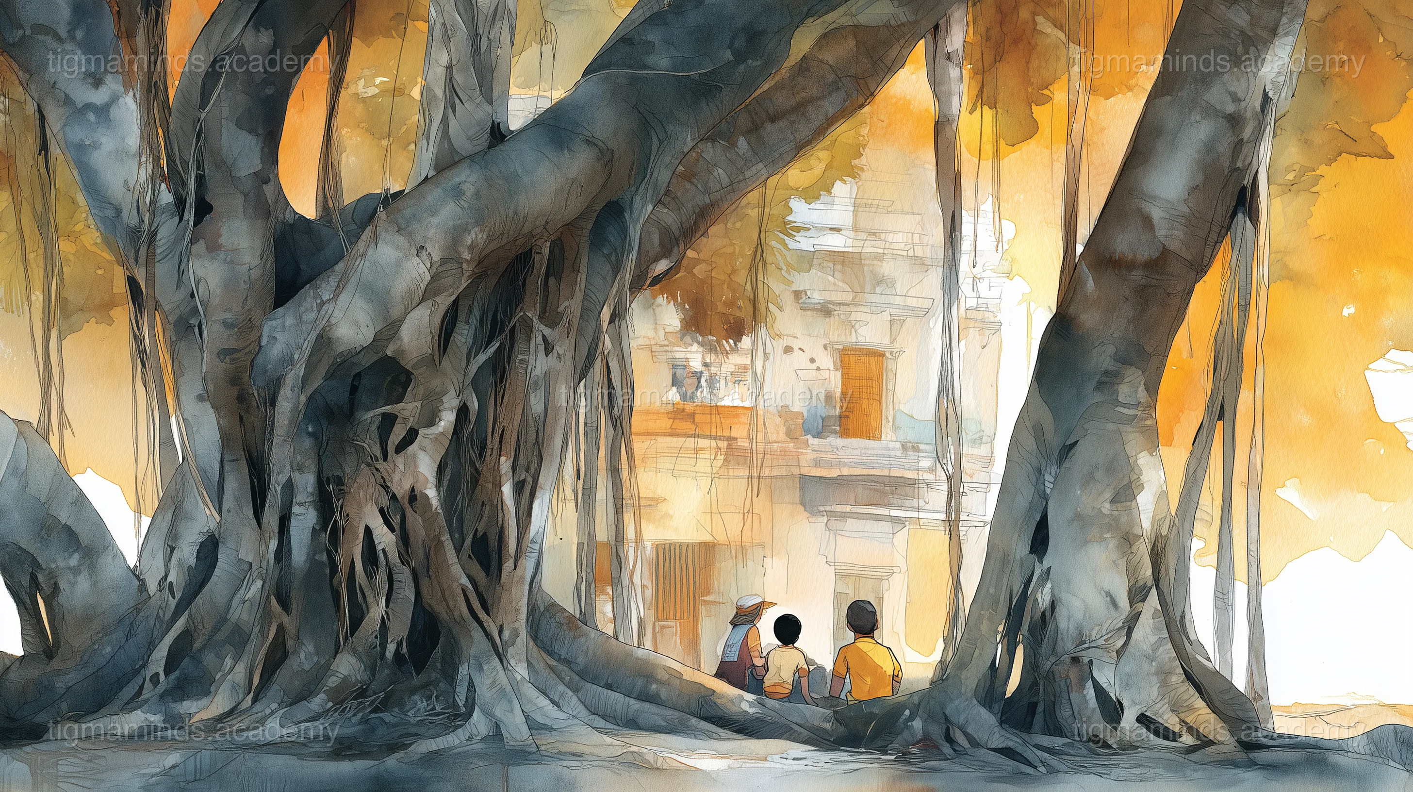 The Old Banyan Tree's Stories