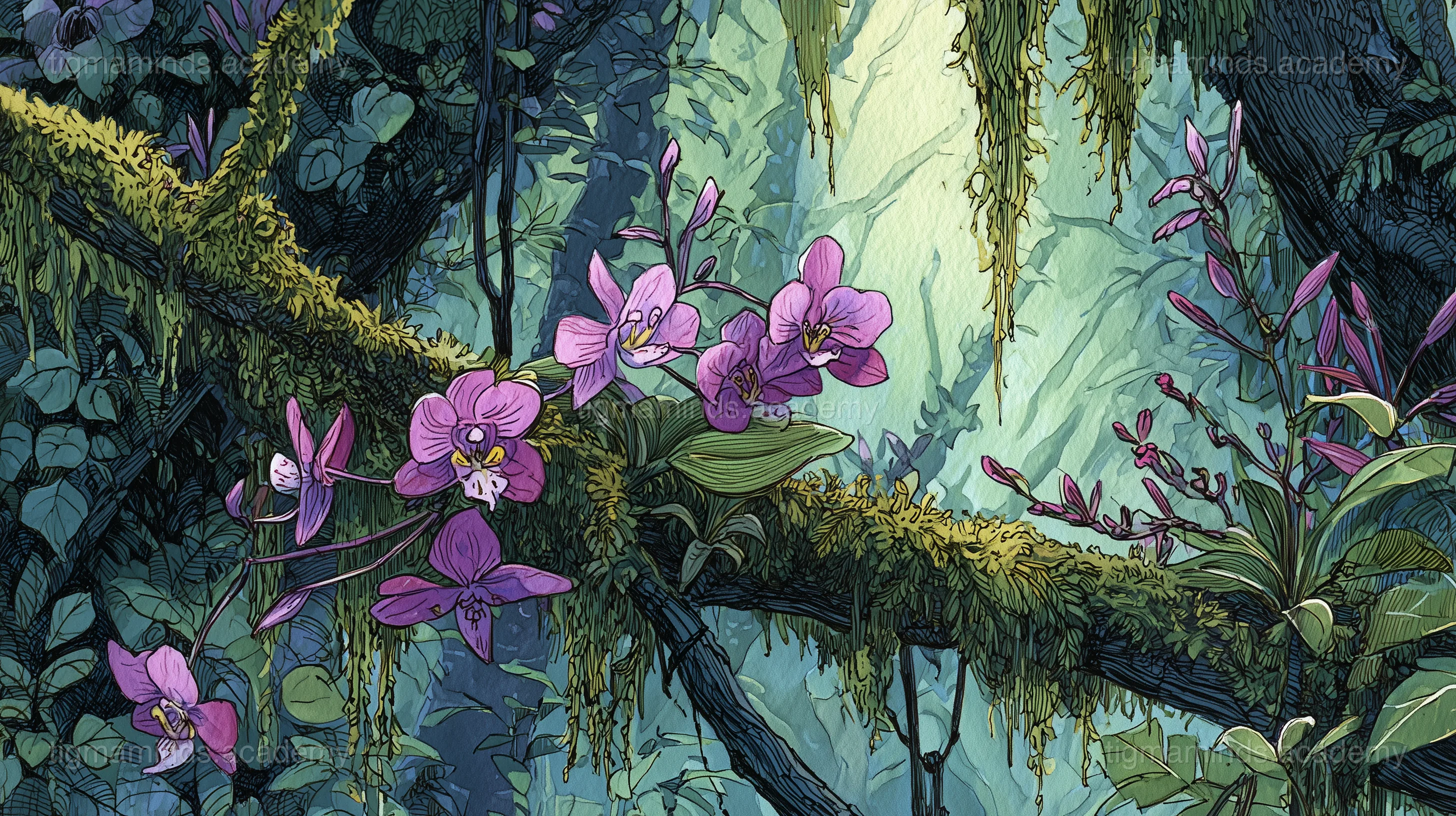 The Orchids of Phawngpui