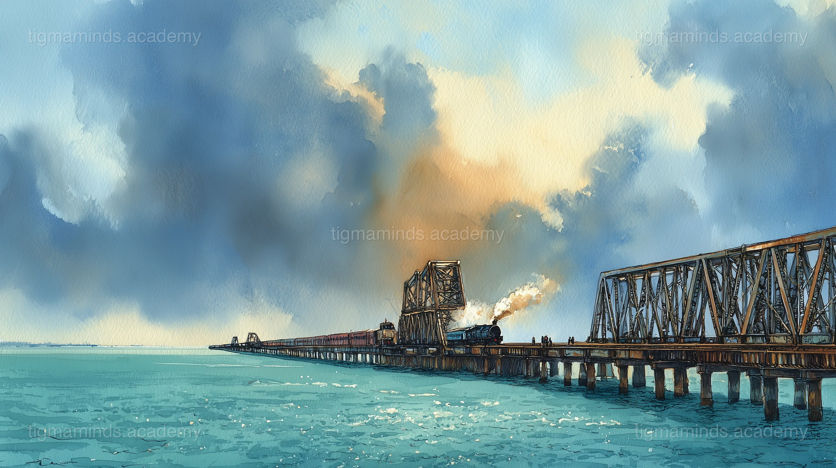 The Pamban Bridge