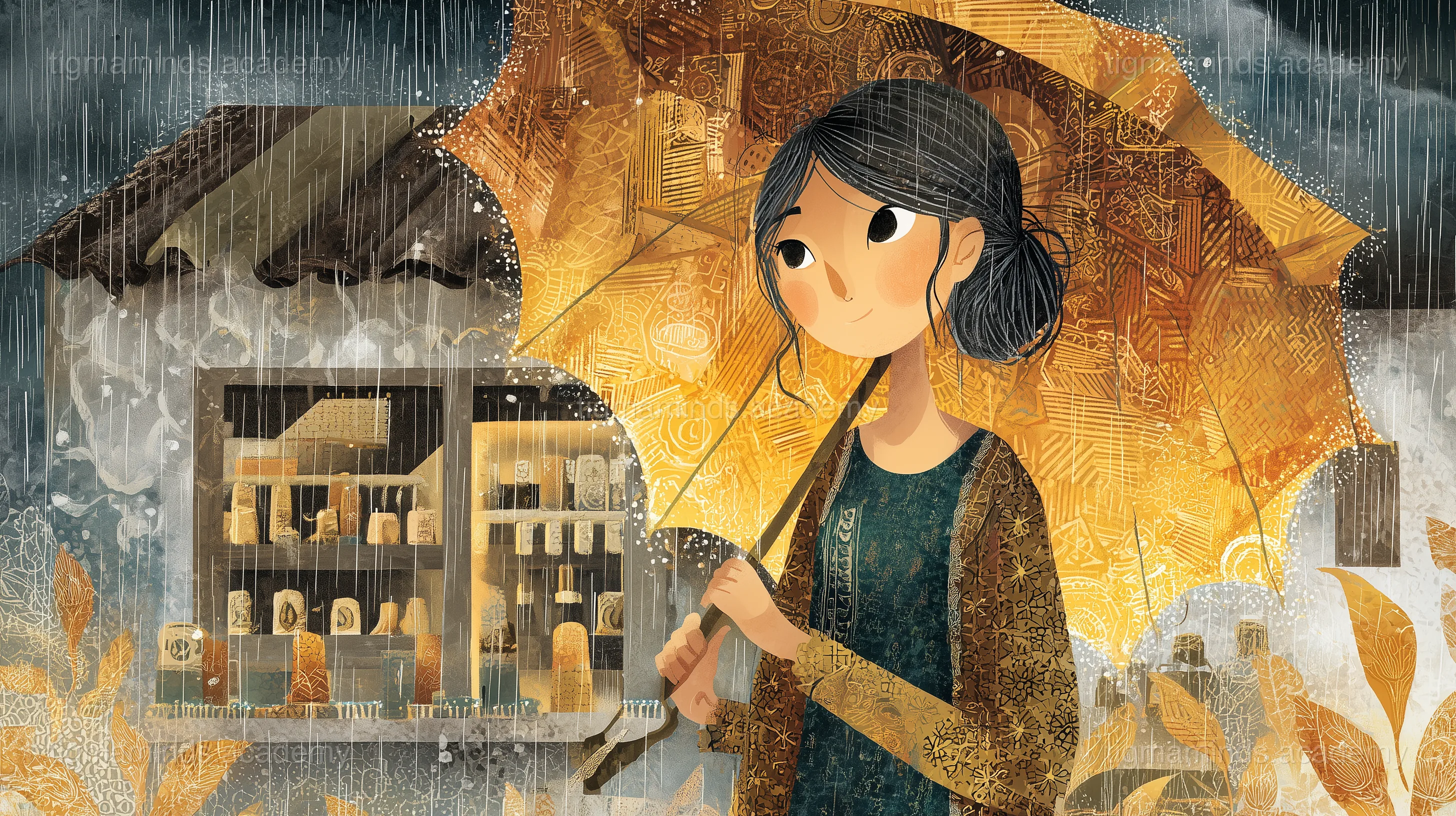 The Paper Umbrella of Sualkuchi