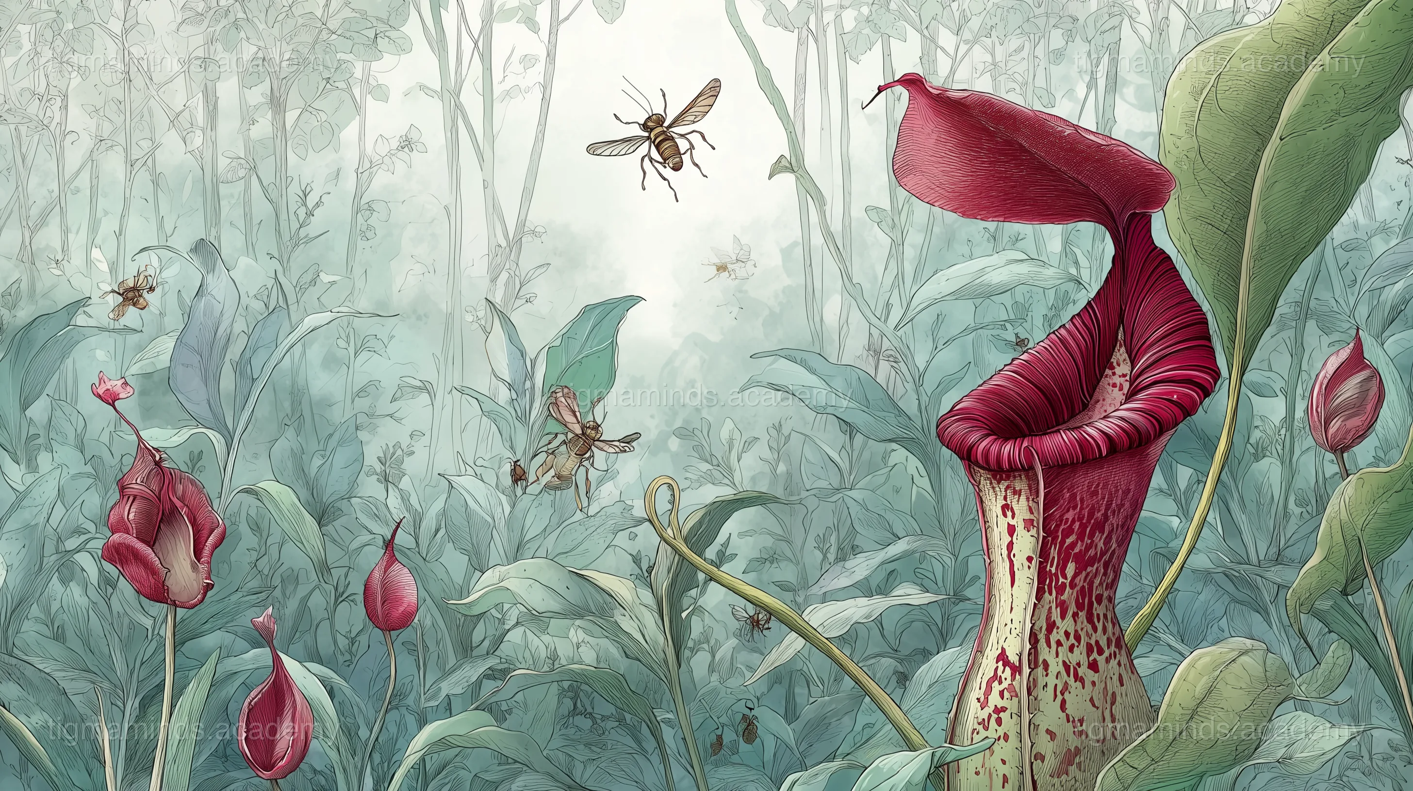 How the Pitcher Plant Learned to Catch
