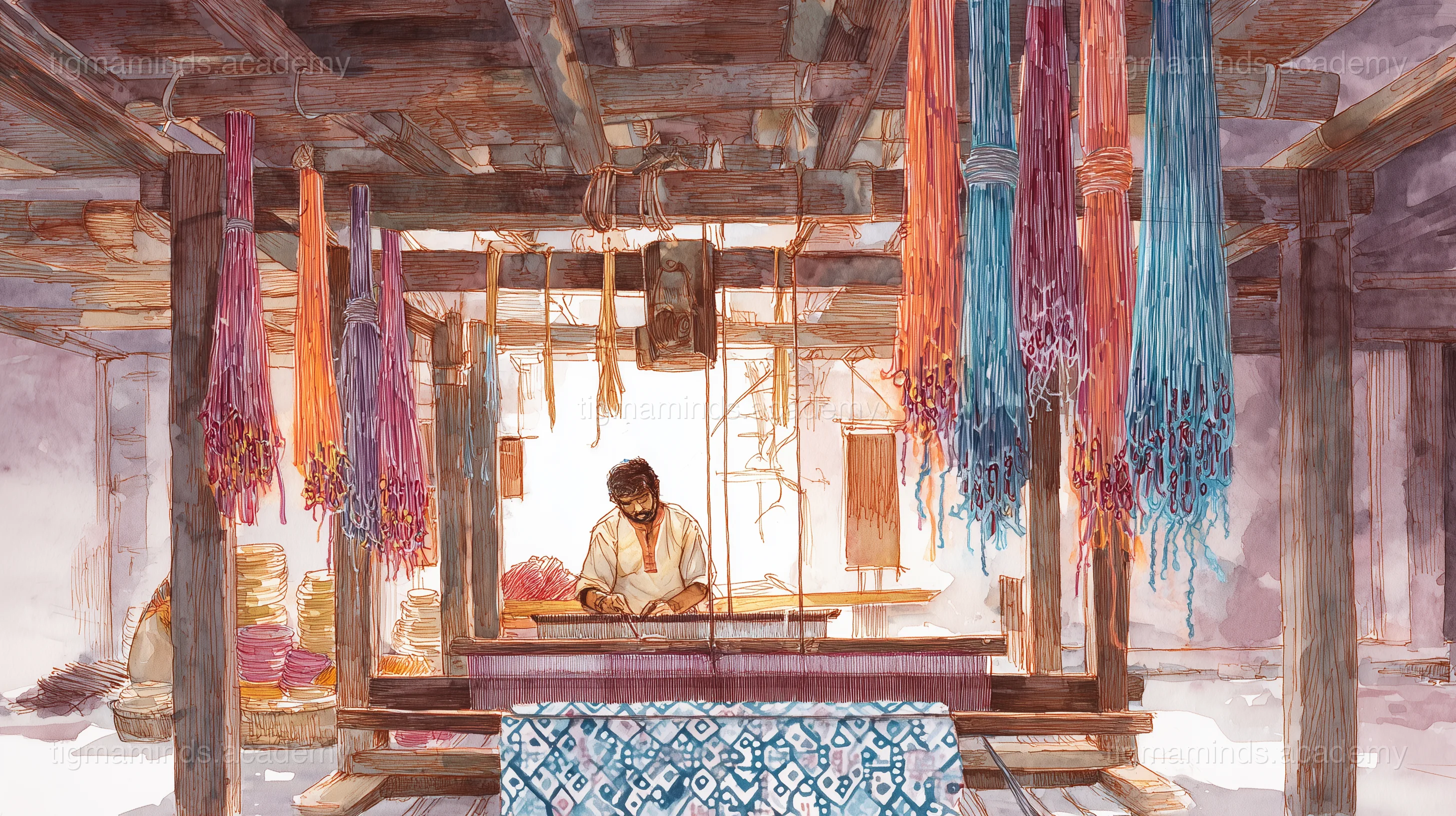 The Ikat Weaver of Pochampally