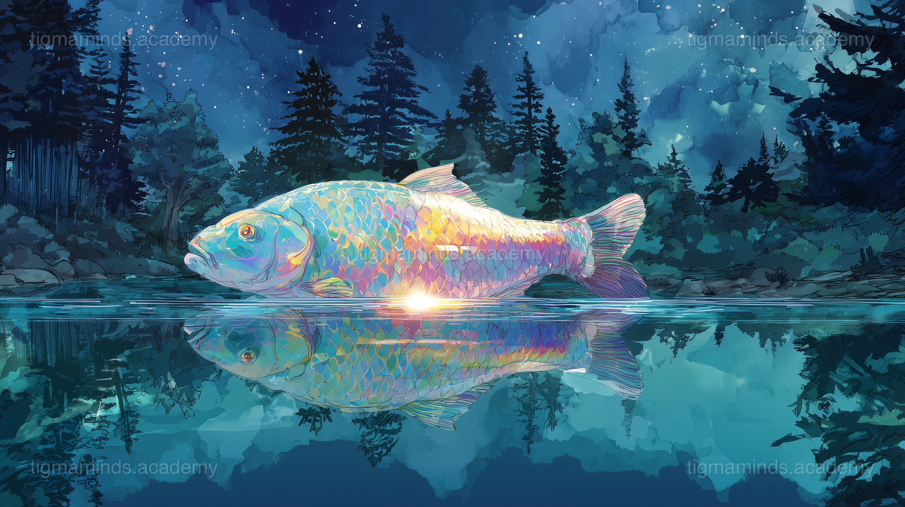 The Rainbow Fish of Umiam Lake
