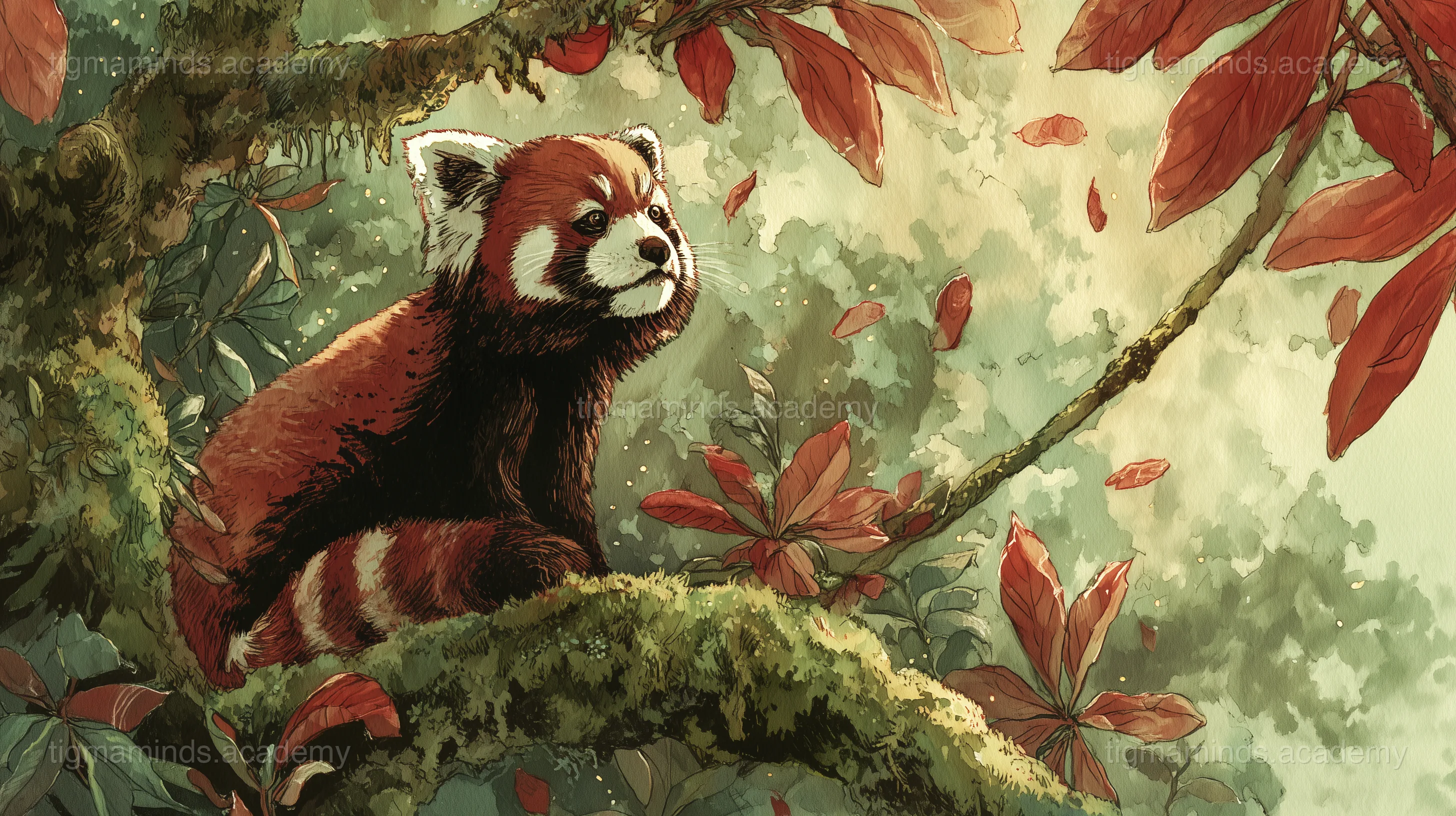 How the Red Panda Got Its Mask