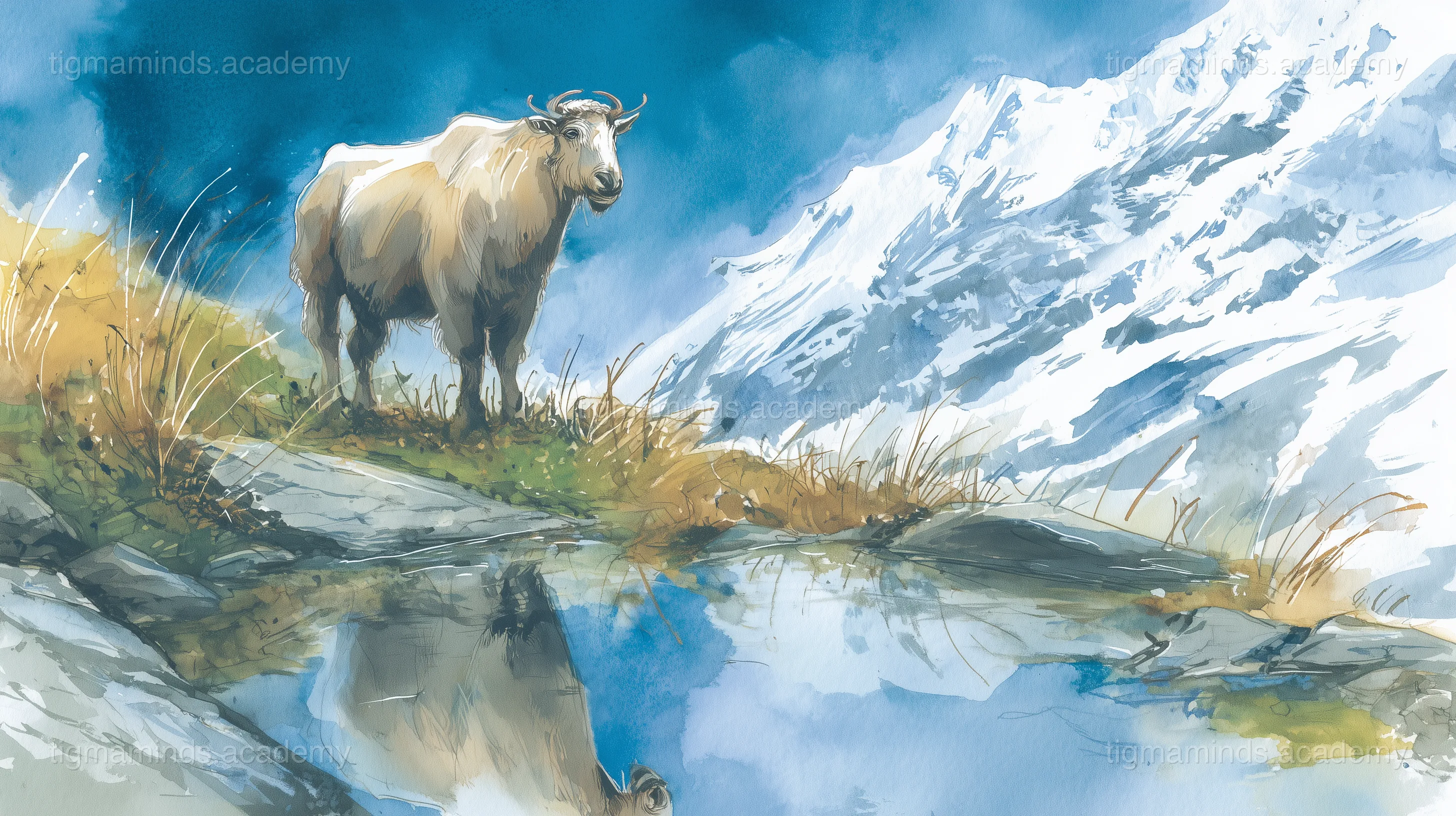 How the Takin Got Its Funny Face