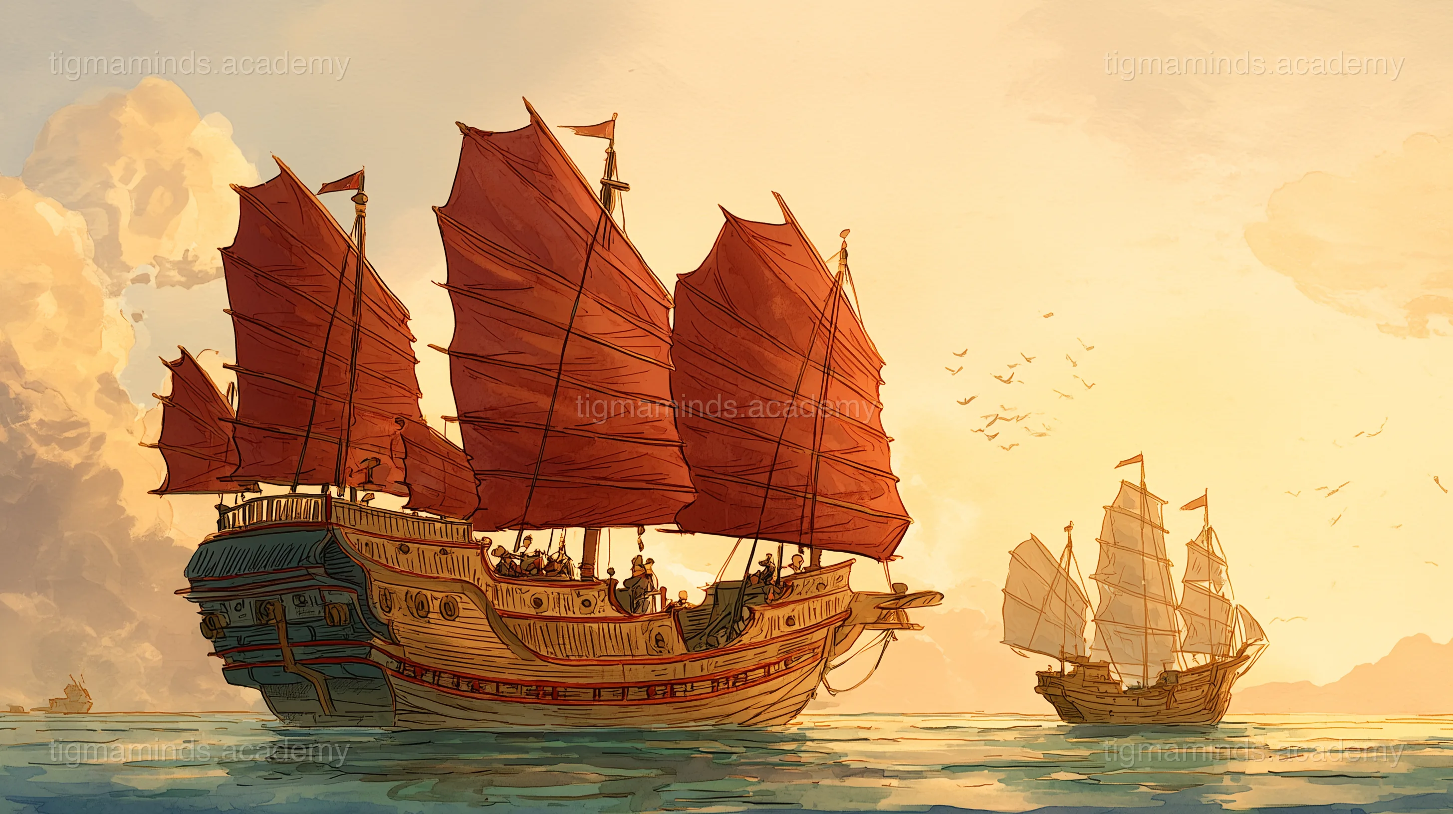 Zheng He's Treasure Fleet